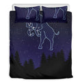 Taurus Constellation Print Duvet Cover Bedding Set