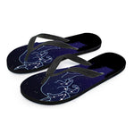 Taurus Constellation Print Flip Flops