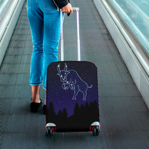 Taurus Constellation Print Luggage Cover