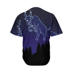 Taurus Constellation Print Men's Baseball Jersey