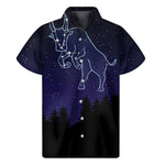 Taurus Constellation Print Men's Short Sleeve Shirt