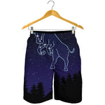 Taurus Constellation Print Men's Shorts