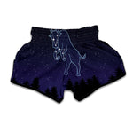 Taurus Constellation Print Muay Thai Boxing Shorts