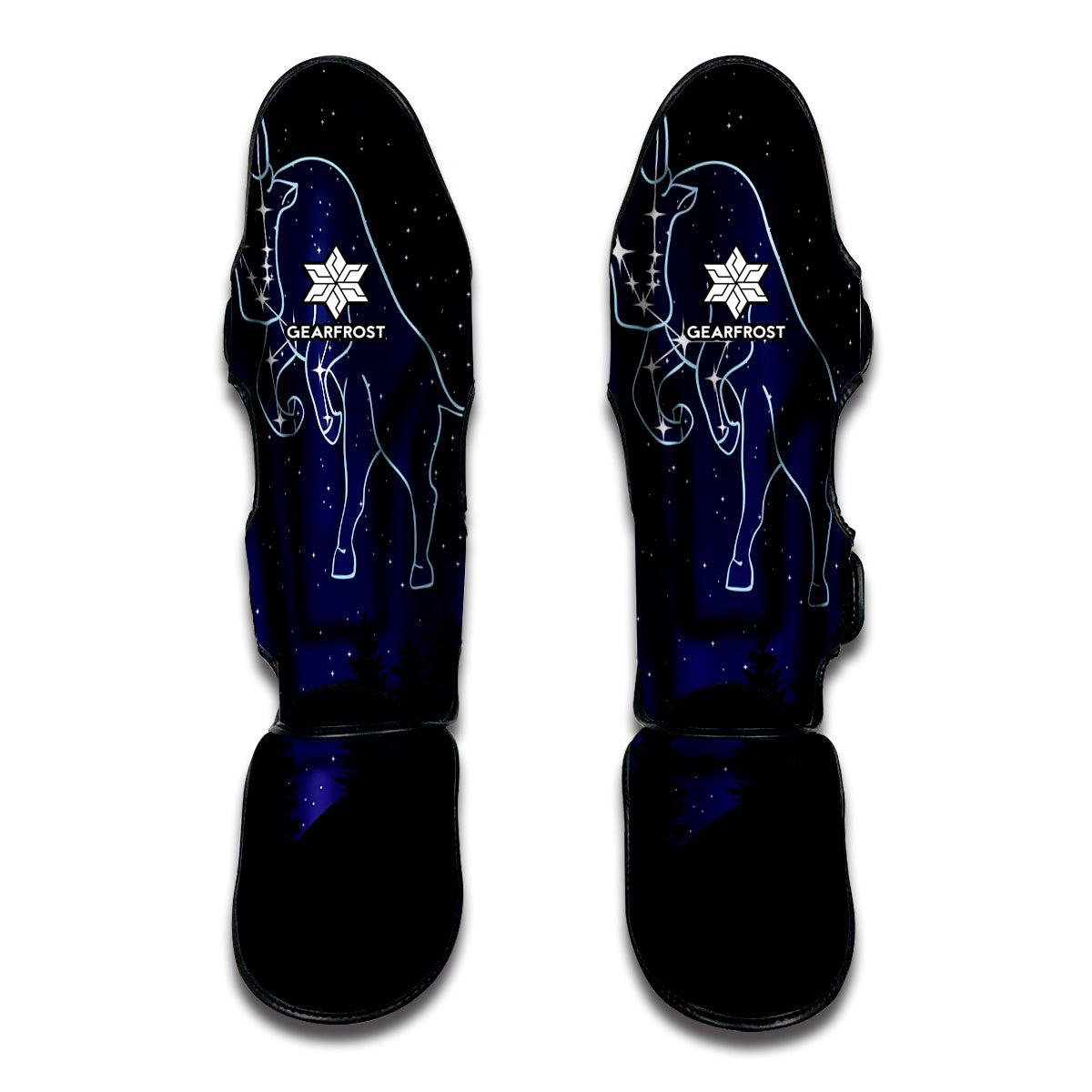 Taurus Constellation Print Muay Thai Shin Guard