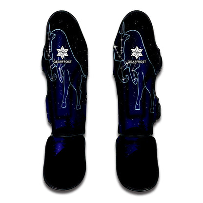 Taurus Constellation Print Muay Thai Shin Guard