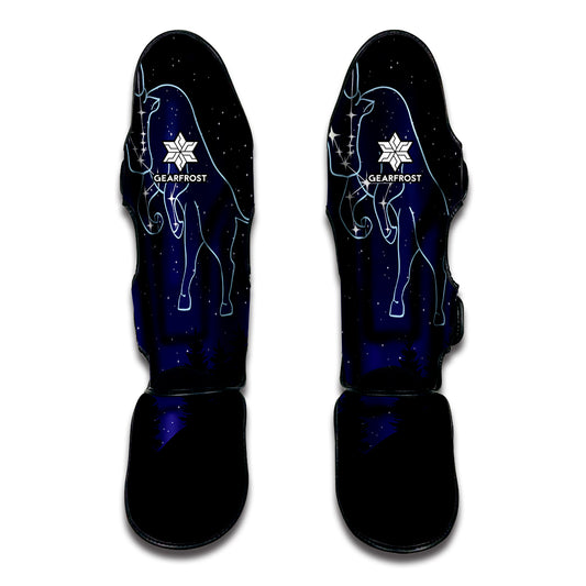 Taurus Constellation Print Muay Thai Shin Guard