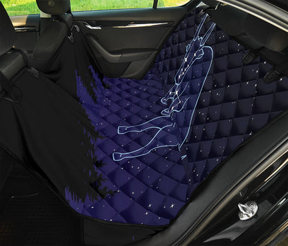 Taurus Constellation Print Pet Car Back Seat Cover