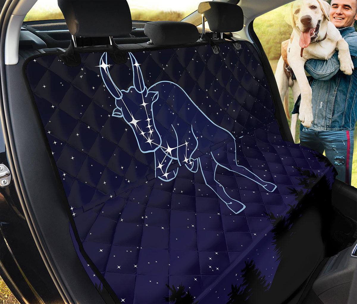 Taurus Constellation Print Pet Car Back Seat Cover