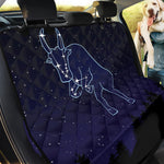 Taurus Constellation Print Pet Car Back Seat Cover
