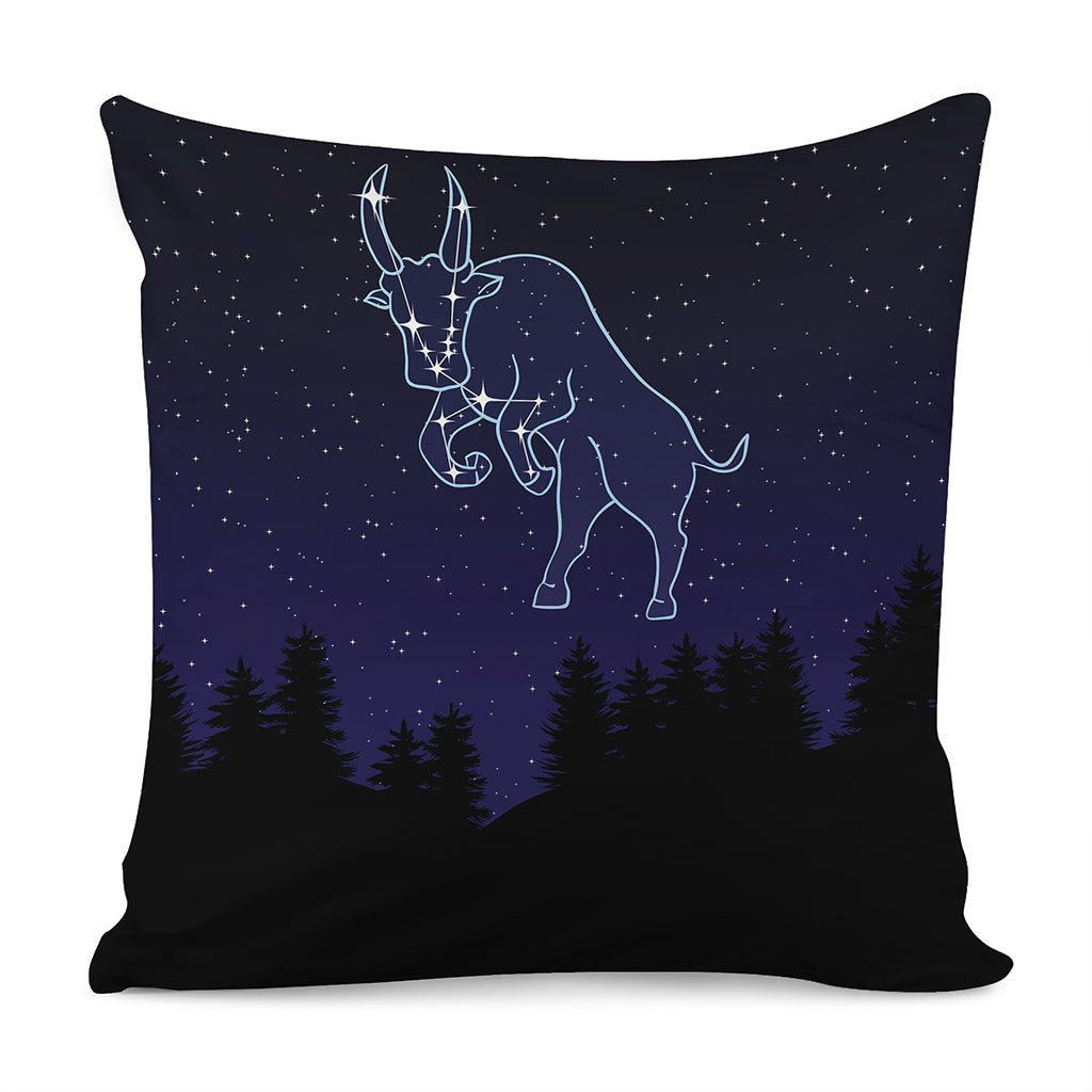 Taurus Constellation Print Pillow Cover