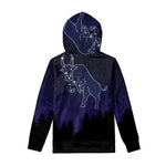 Taurus Constellation Print Pullover Hoodie