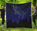 Taurus Constellation Print Quilt