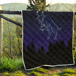 Taurus Constellation Print Quilt