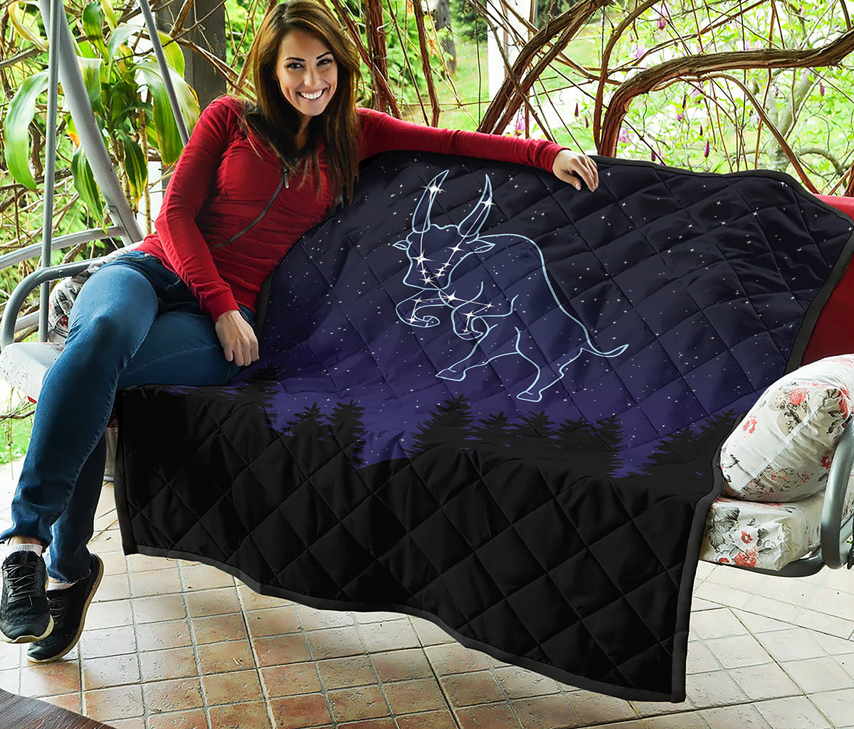 Taurus Constellation Print Quilt