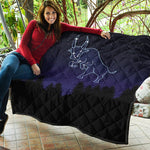 Taurus Constellation Print Quilt