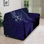 Taurus Constellation Print Sofa Cover