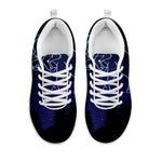 Taurus Constellation Print White Sneakers
