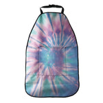 Teal And Pink Tie Dye Print Car Seat Organizers