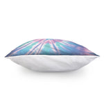 Teal And Pink Tie Dye Print Pillow Cover