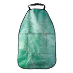 Teal Marble Print Car Seat Organizers