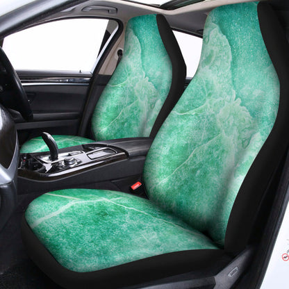 Teal Marble Print Universal Fit Car Seat Covers