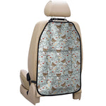 Teddy Bear Doctor Pattern Print Car Seat Organizers