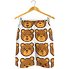 Teddy Bear Emoji Print Men's Shorts