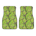Tennis Ball And Racket Pattern Print Front Car Floor Mats