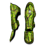 Tennis Ball And Racket Pattern Print Muay Thai Shin Guard