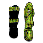 Tennis Ball And Racket Pattern Print Muay Thai Shin Guard