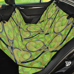 Tennis Ball And Racket Pattern Print Pet Car Back Seat Cover