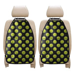 Tennis Balls Pattern Print Car Seat Organizers