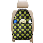 Tennis Balls Pattern Print Car Seat Organizers