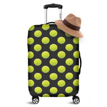 Tennis Balls Pattern Print Luggage Cover