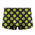 Tennis Balls Pattern Print Men's Boxer Briefs