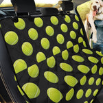 Tennis Balls Pattern Print Pet Car Back Seat Cover