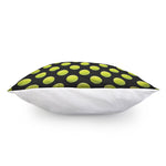 Tennis Balls Pattern Print Pillow Cover