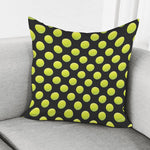 Tennis Balls Pattern Print Pillow Cover