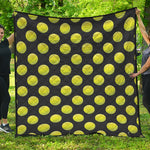 Tennis Balls Pattern Print Quilt