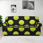 Tennis Balls Pattern Print Sofa Cover