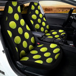 Tennis Balls Pattern Print Universal Fit Car Seat Covers