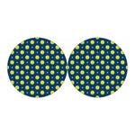 Tennis Sport Pattern Print Car Coasters