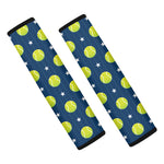 Tennis Sport Pattern Print Car Seat Belt Covers