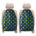 Tennis Sport Pattern Print Car Seat Organizers