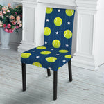 Tennis Sport Pattern Print Dining Chair Slipcover