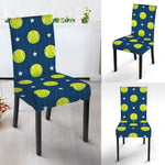 Tennis Sport Pattern Print Dining Chair Slipcover