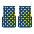 Tennis Sport Pattern Print Front Car Floor Mats