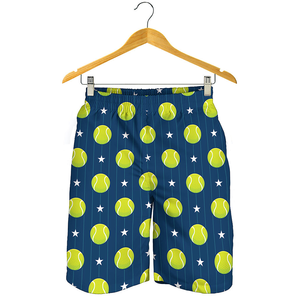 Tennis Sport Pattern Print Men's Shorts