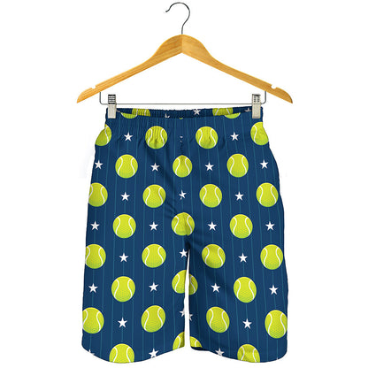 Tennis Sport Pattern Print Men's Shorts
