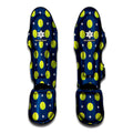 Tennis Sport Pattern Print Muay Thai Shin Guards
